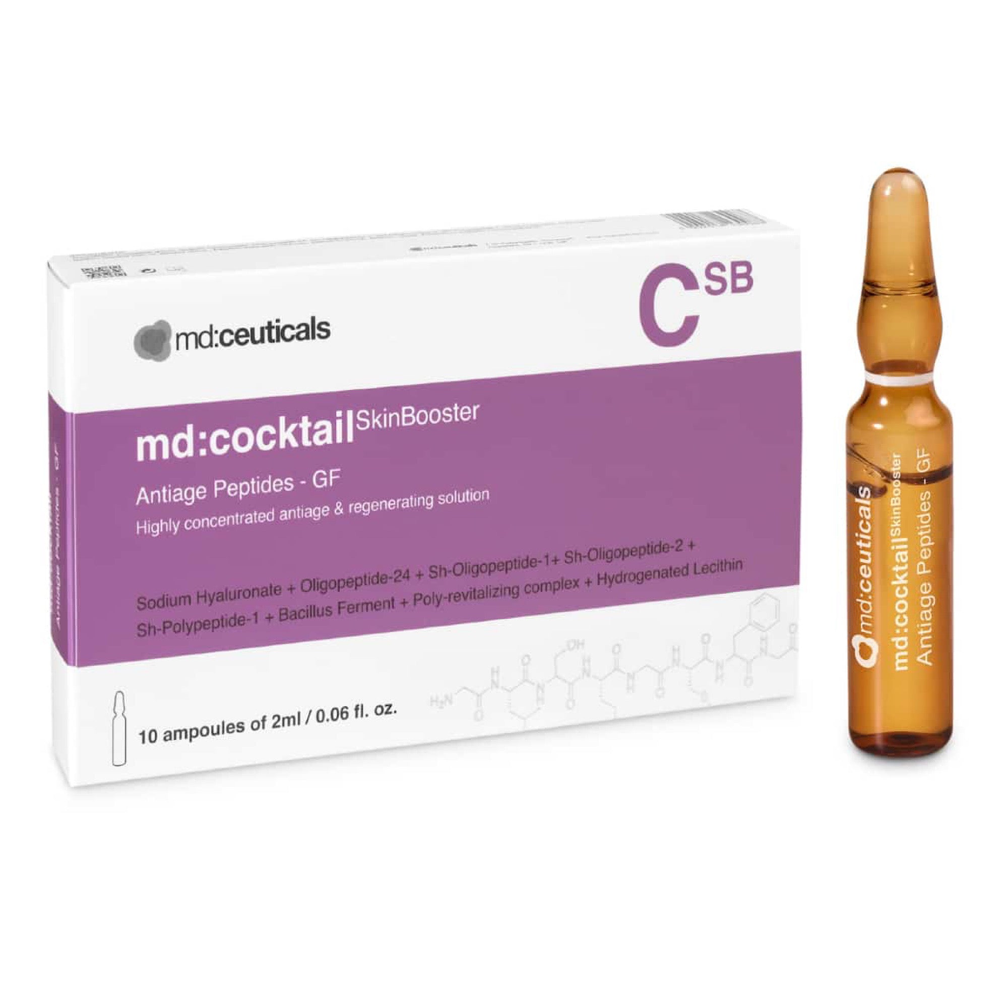 md:cocktail SkinBooster Antiage Peptides - GF - Jolifill.de