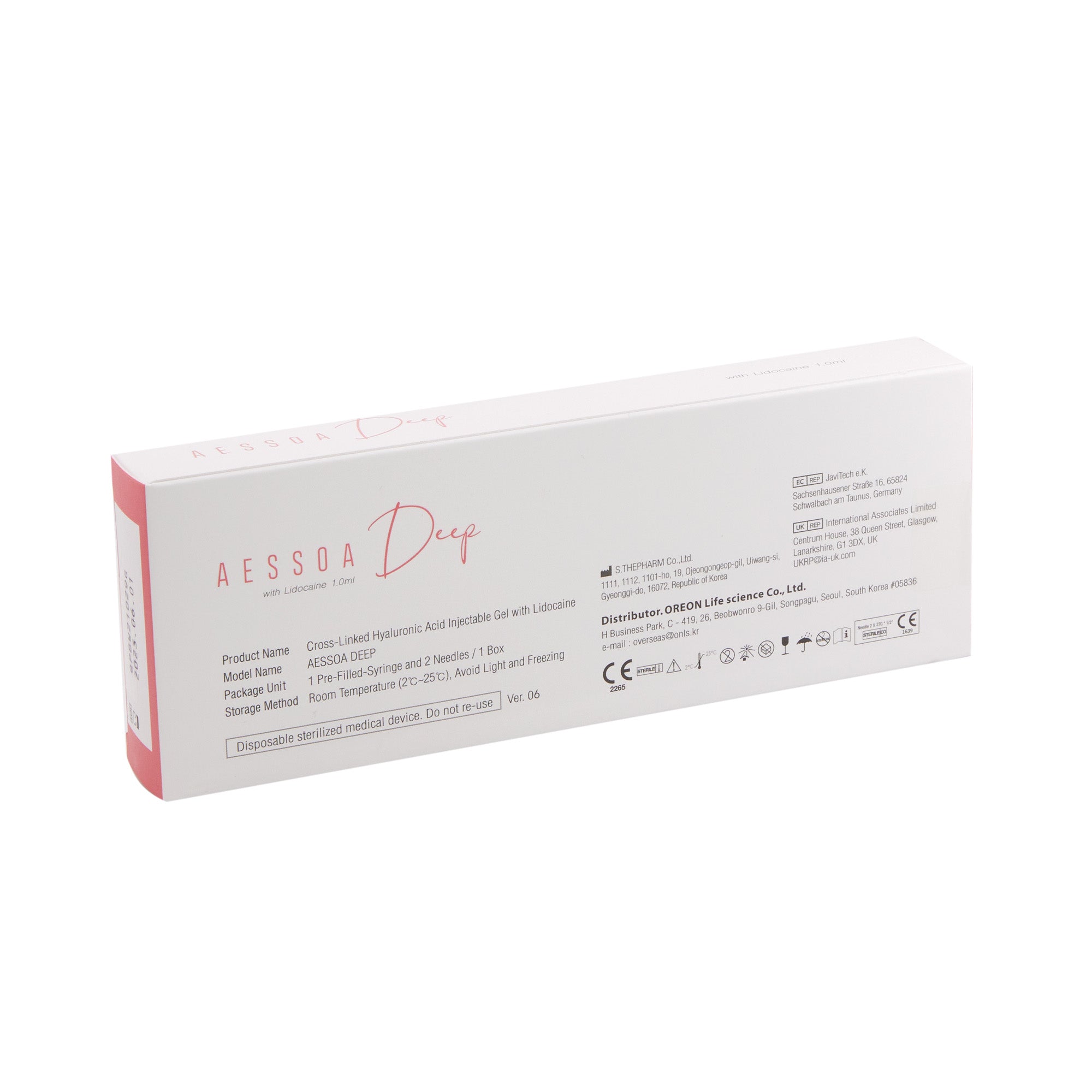 Aessoa Deep Lidocaine 1 x 1ml - Jolifill.de