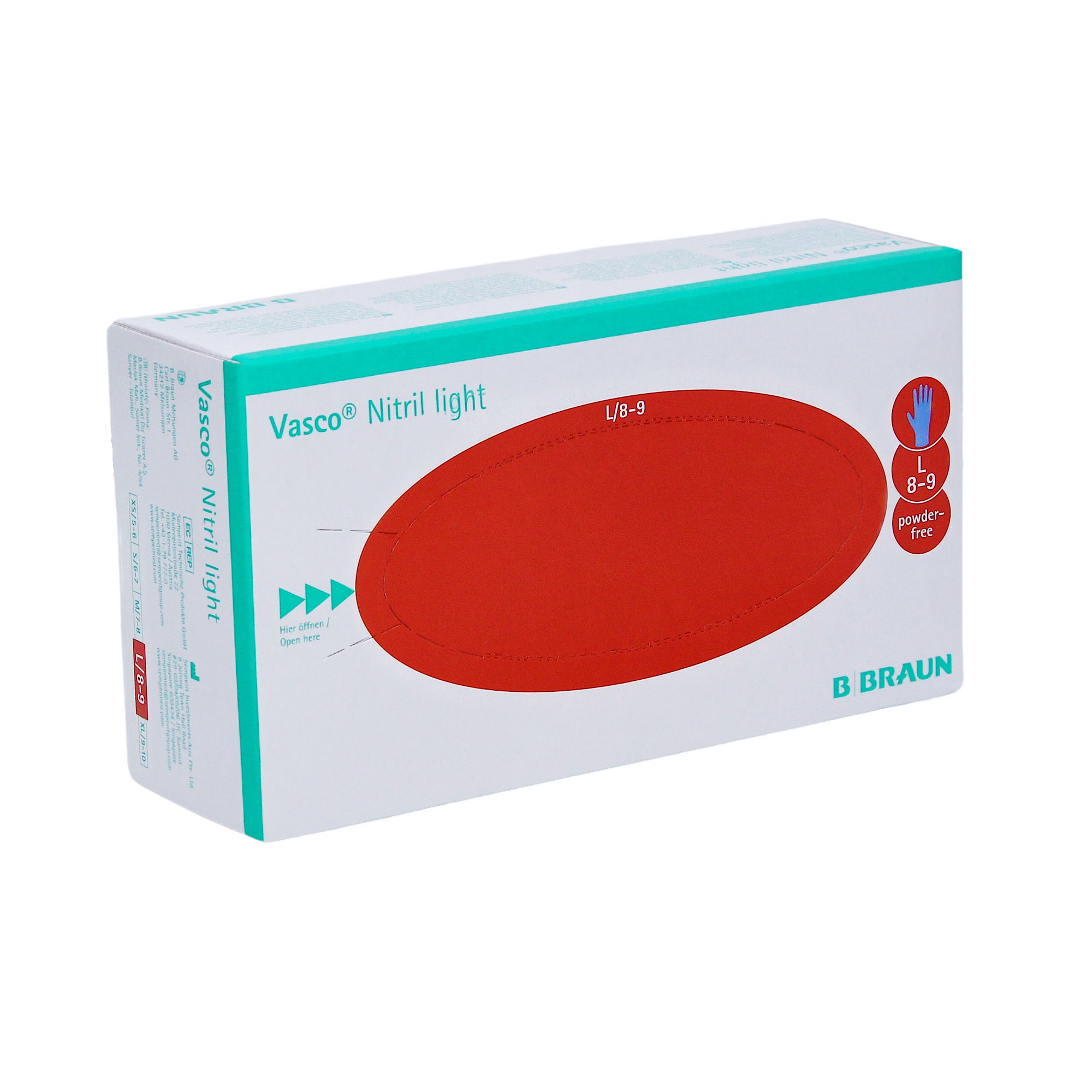 braun handschuhe nitril blau B. Braun Vasco® Nitril light Handschuhe – sicher & komfortabel
