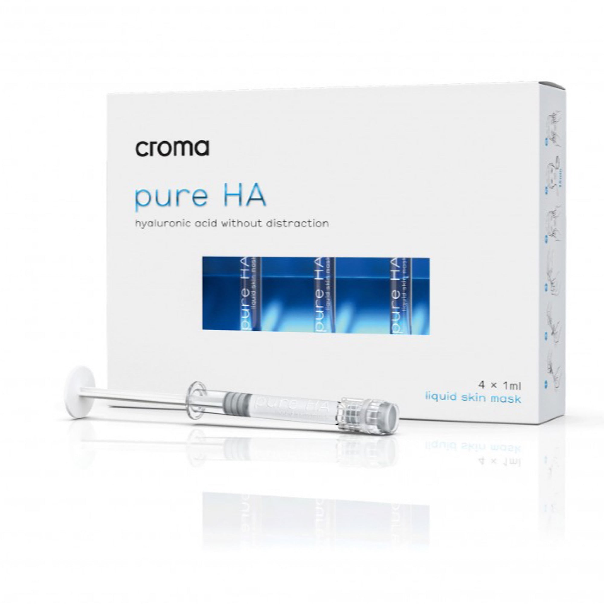 Croma pure HA® 4 x 1ml | Flüssige Gesichtsmaske - Jolifill.de