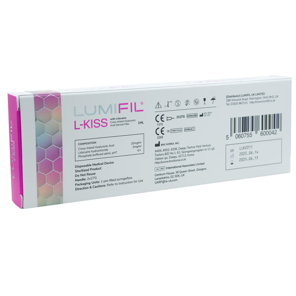 Lumifil L-Kiss Lidocaine 1 x 1.0ml