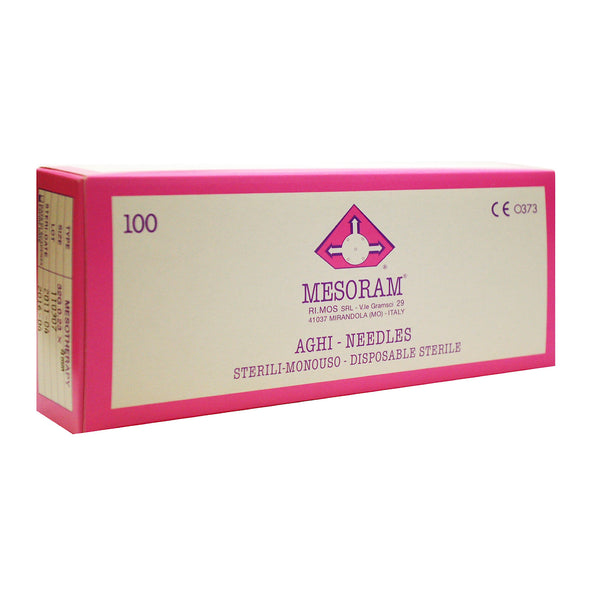 Mesoram® Aiguilles à micro-injection | Différentes tailles | Boîte de 100 pièces