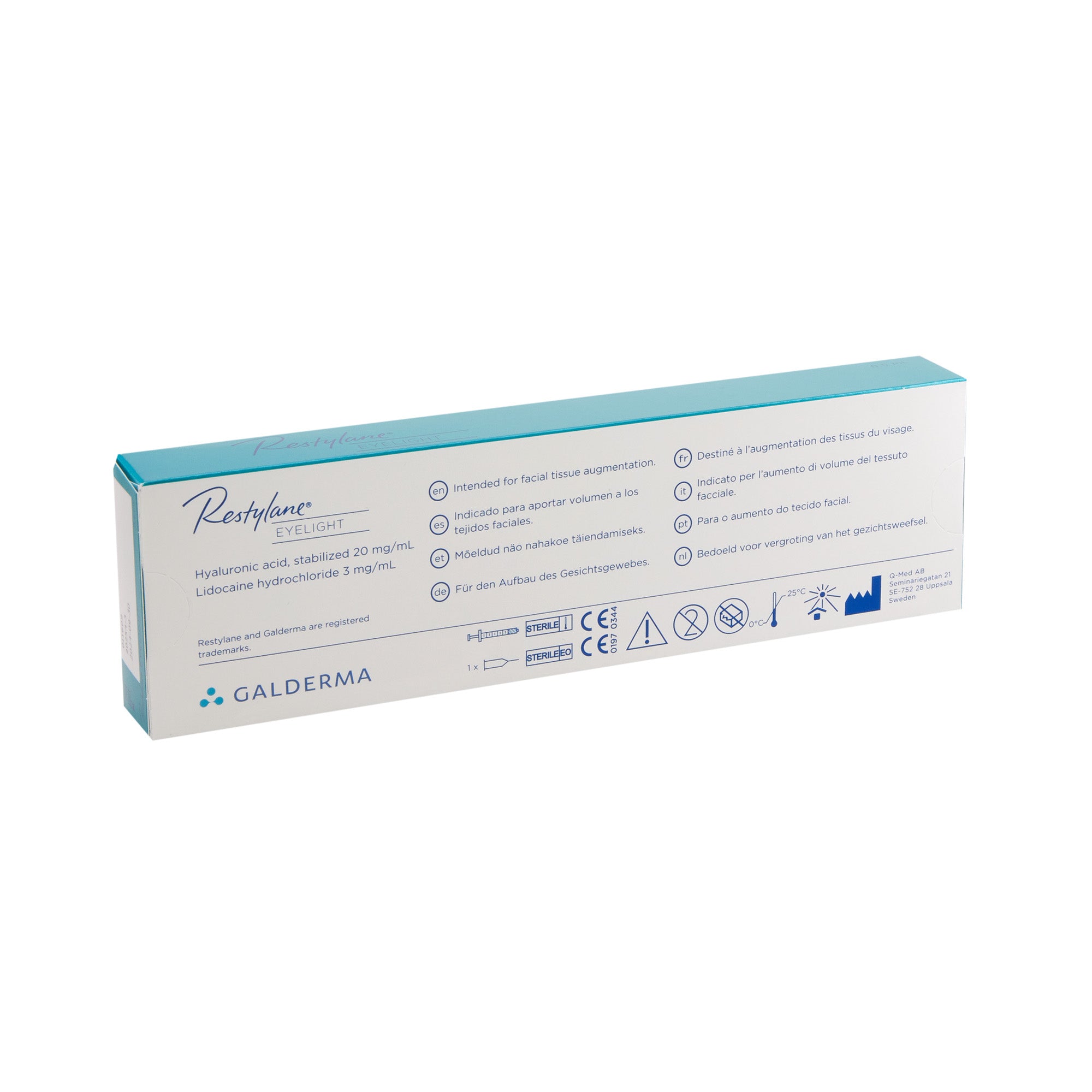 Restylane Eyelight Lidocaine 1x 0,5 ml - Jolifill.de