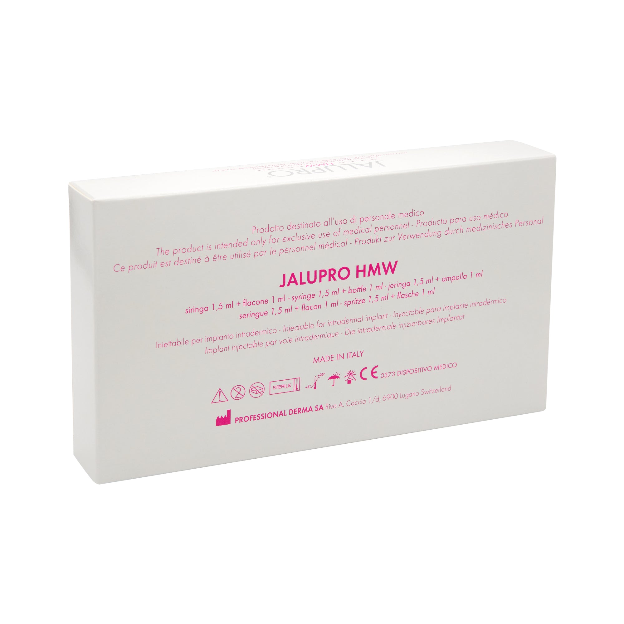 Jalupro HMW Dermal Biorevitalizer 1x1.5ml & 1x1ml Flasche - Jolifill.de