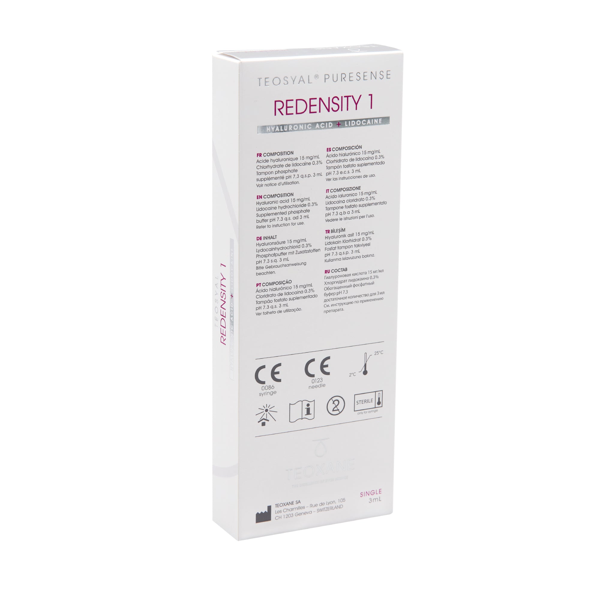 Teosyal Puresense Redensity 1 1x 3,0 ml - Jolifill.de